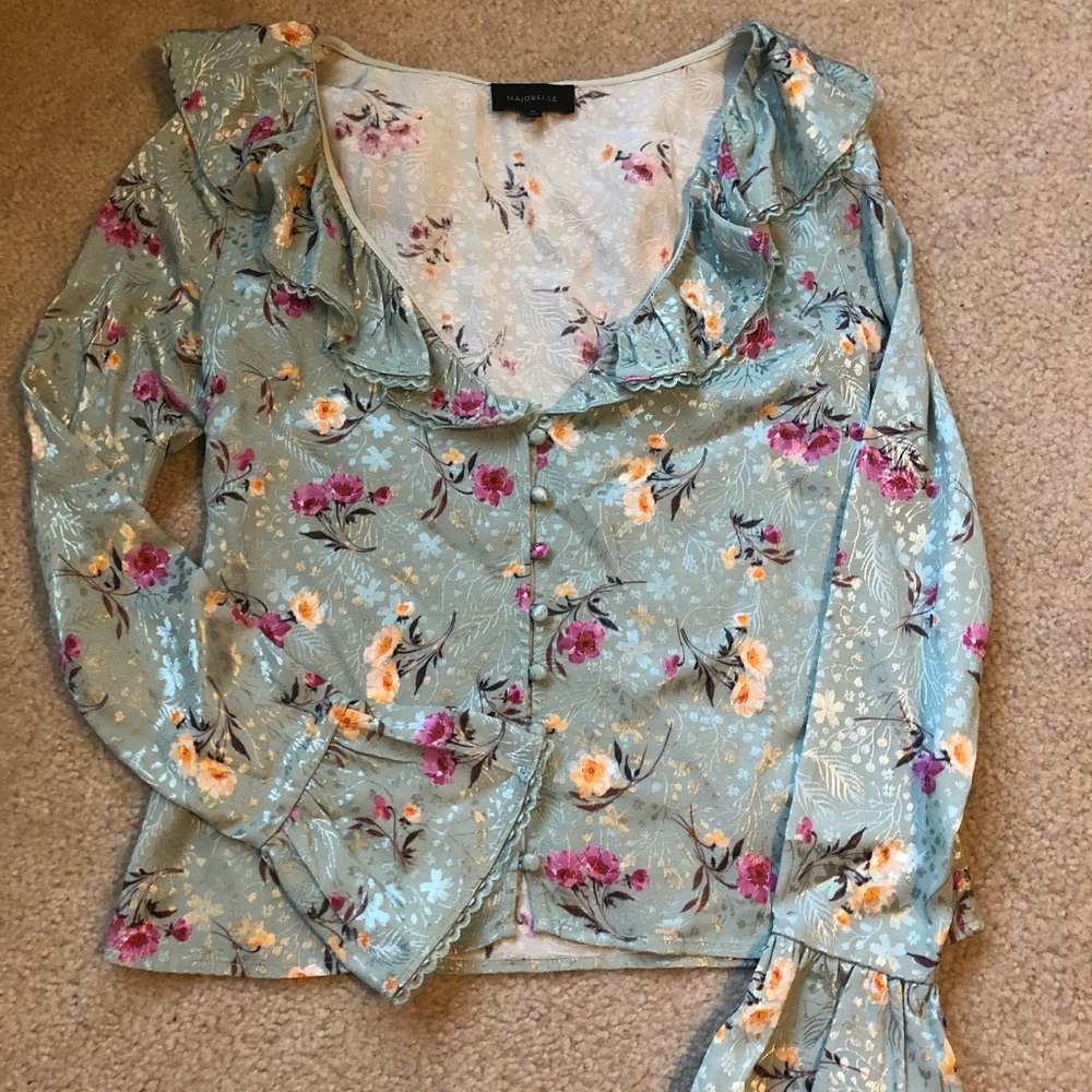 Tularosa Satin Blouse